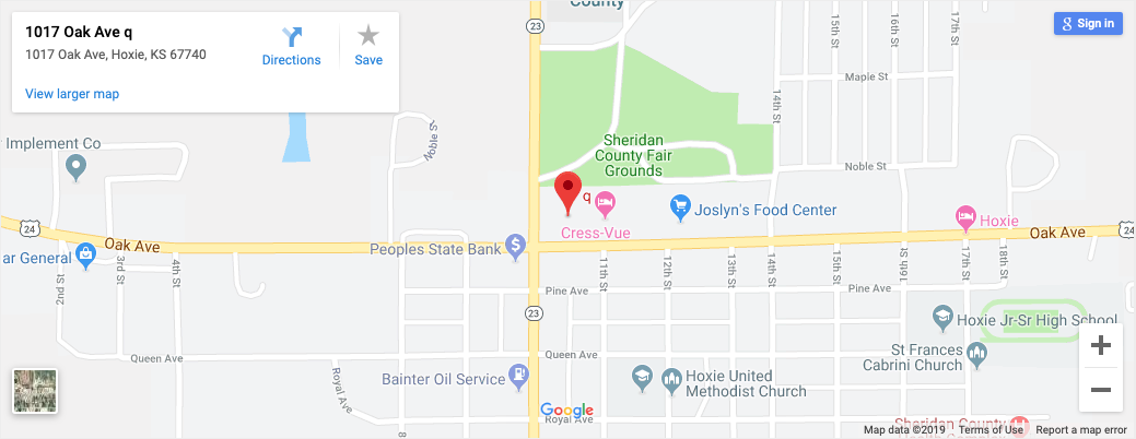 Hoxie Stop 2 Shop ATM location