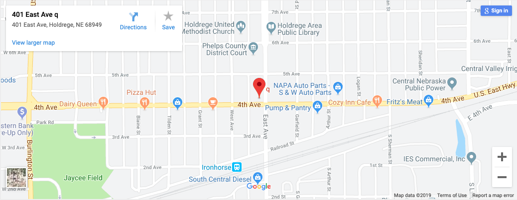Holdrege Branch ATM Location