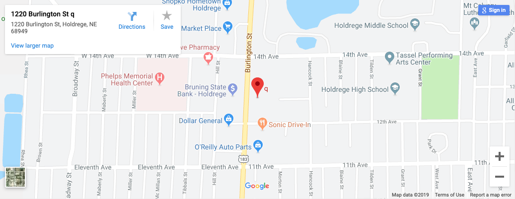 Holdrege Business Center ATM Location